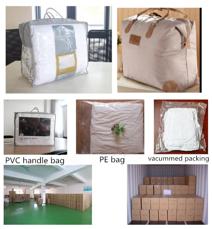 Super Soft Microfiber Fiiling Hotel Cotton Cover Pillow for Wholesale