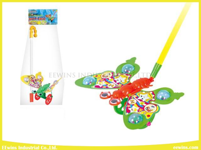 Push Pull Toys Butterfly Plastic Toys