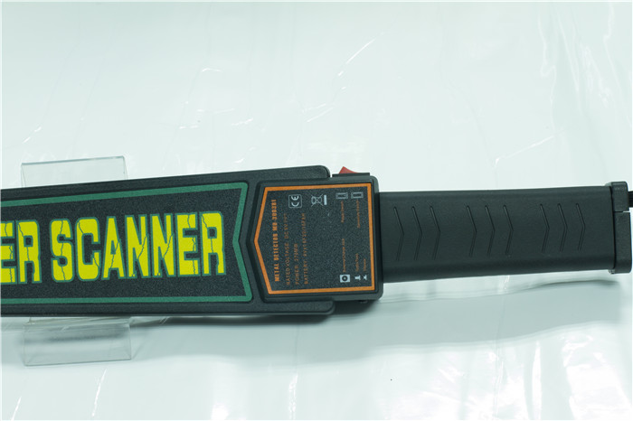 High Stability Metal Detector Handheld with Low Battery Warning Indicator