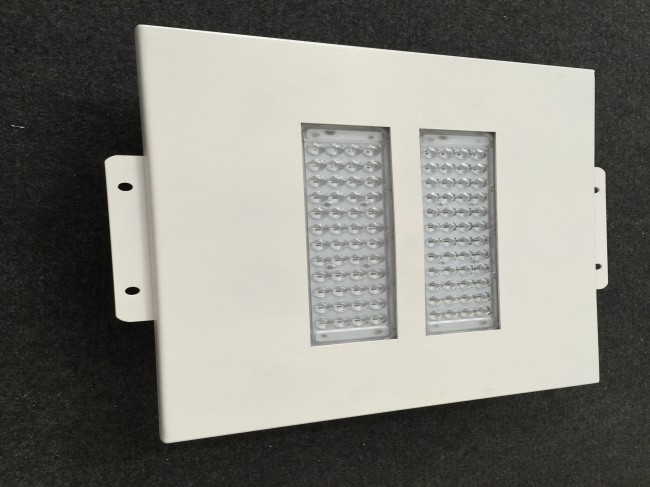 White Color 100W Petrol Station Gas Station Hanging or Recessed Canopy LED Light IP65