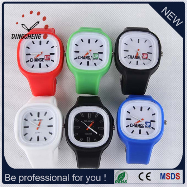 High Quality Cheap Price Japan Movt Silicone Watch (DC-1023)