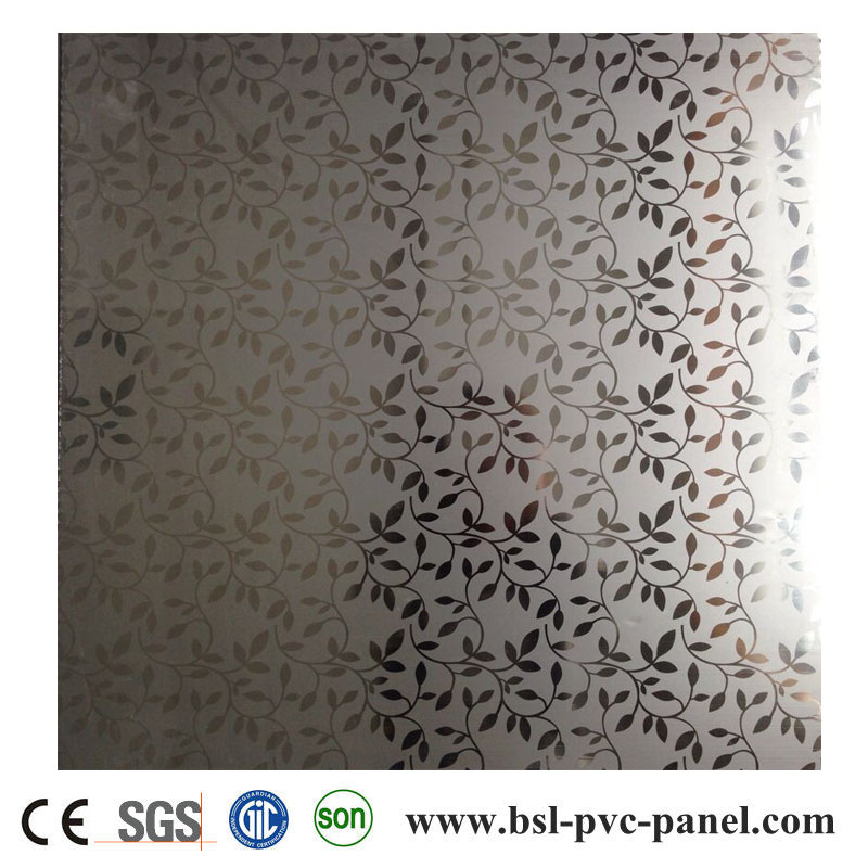 Wood Pattern PVC Ceiling 60cm 59.5cm PVC Panel