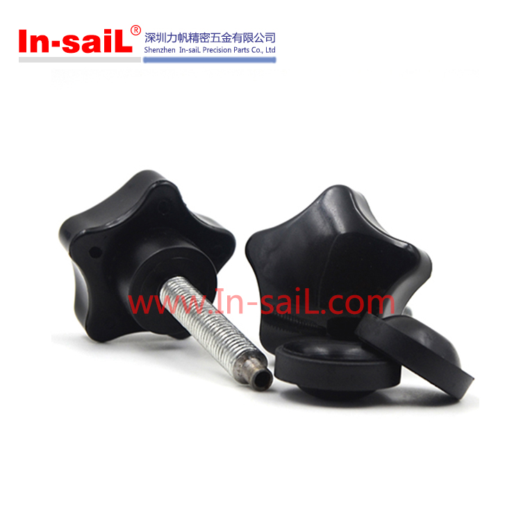 High Quality Plastic Hand Twist Knobs M8 Threaded Rod