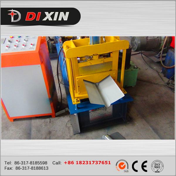 Ce Proved Aluminium Ridge Cap Cold Roll Forming Machine Sheet Metal Machine