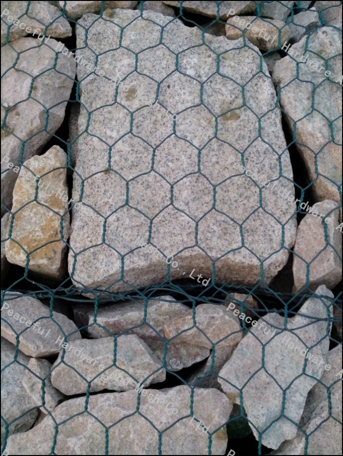 Gray Color PVC Coated Gabion Basket (R-SLW)