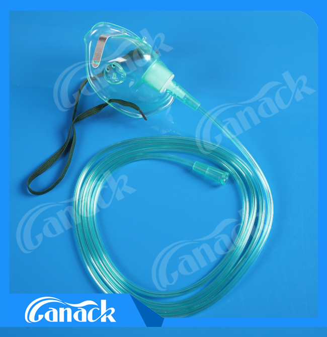 Medical Equipment Face Mask Oxygen Mask with Tube