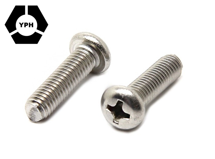 Pan Head Screws with Cross Recessed DIN 7985