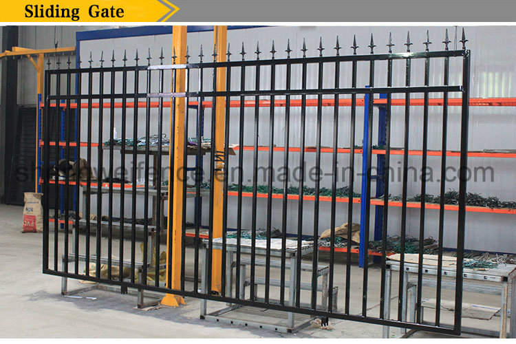 Galvanized Steel Spear Top Security Fencing