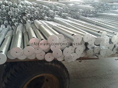 Chinese Manufacturer of HDG Ground Screw for Solar Mounting System