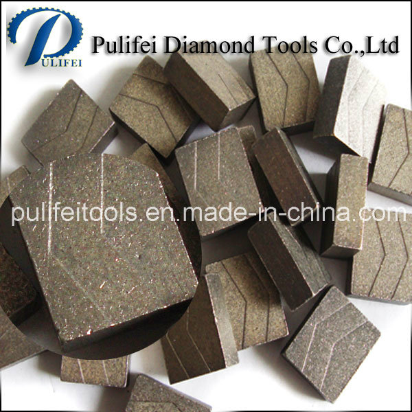 Diamond Cutting Saw Blade Segment for Granite Marble Basalt