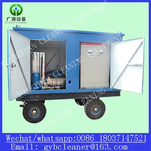 55kw Double Gun Cleaning Water Sand Blasting Machine for Rust Removal
