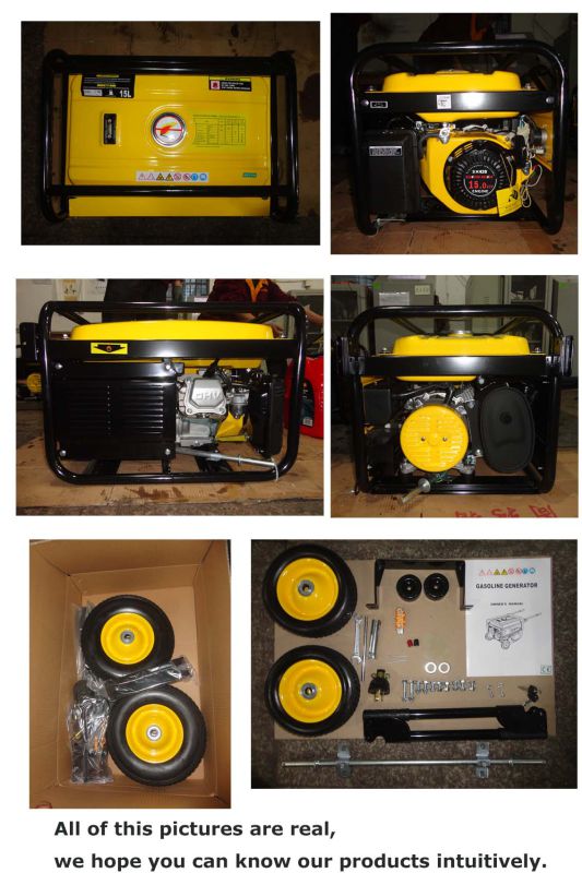 6kw Gasoline Generator Set for Outdoor Supply with CE (SV15000E2)