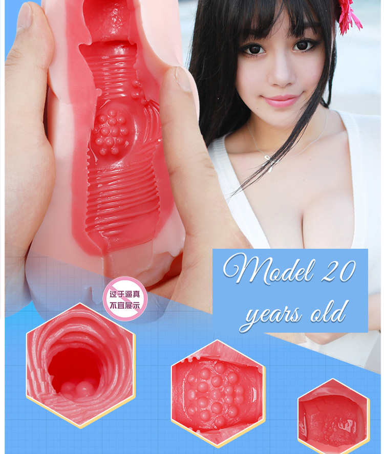 Best Seller Artificial Silicone Vagina for Men Masturbation Ij-S10054