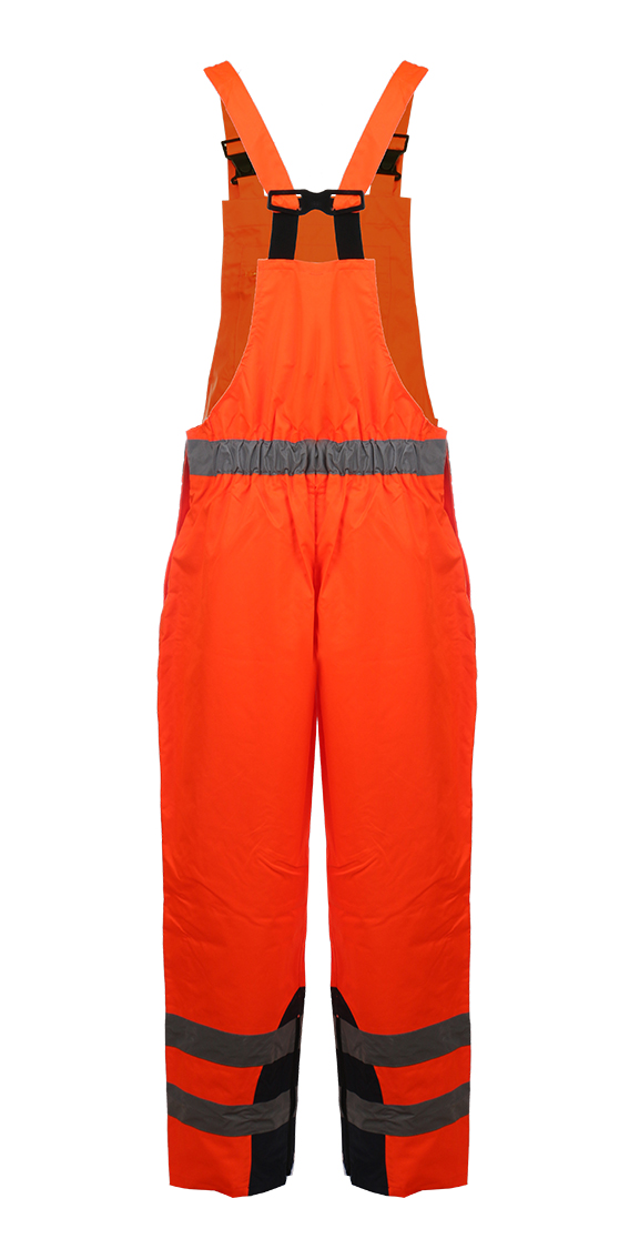 High Vis Reflective Tape Bib Overalls