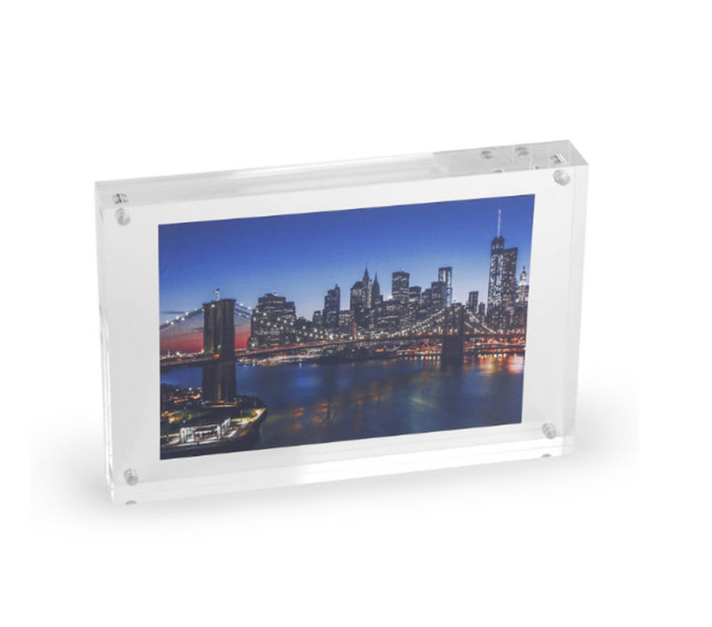 Rustic Clear Picture Frames Acrylic Photo Frame for Sale