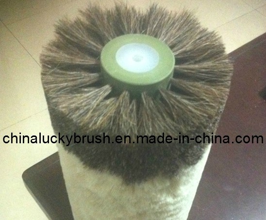 China Manufacture Hair Mixture Shoe Polishing Wheel Brush (YY-008)