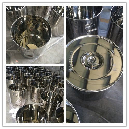 Food Grade Stainless Steel Bucket for Storage