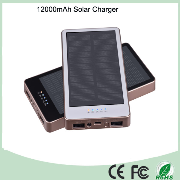 5000mAh Power Bank Solar Charger with LED for Mobile Phone (SC-1688)