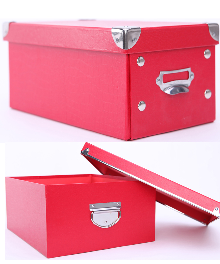 Durable Cardboard Desktop Stationery Paper Storage Box