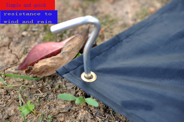 Outdoor Metal Tents Nail Peg and Pole