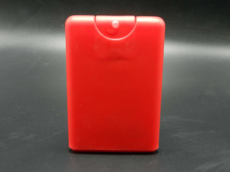 20ml Red Credit Card Perfume Hand Sanitizer Spray Bottle