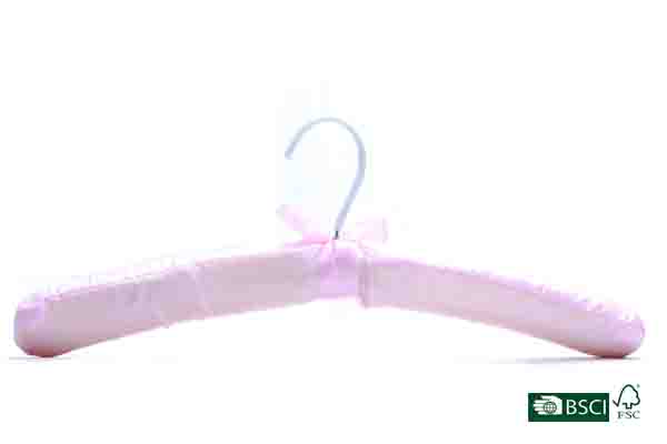 Eisho Competitive Price Softly Coat Usage Satin Hanger