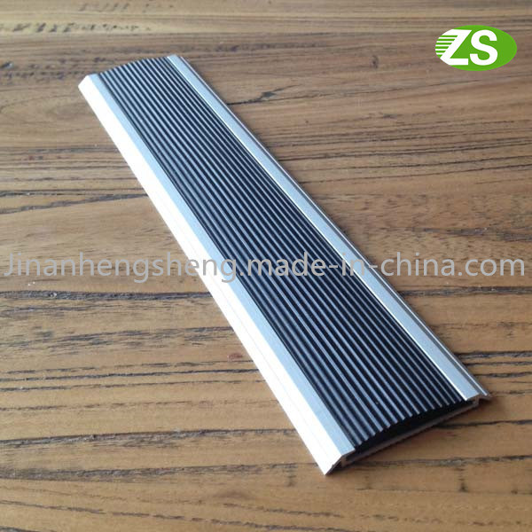 Anti-Slip Aluminum Building Stairs Nosing Strip of Laminated Edge Strips