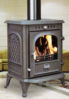 Round Classic Cast Iron Stove (FIPA 066) /Wood Burning Stove