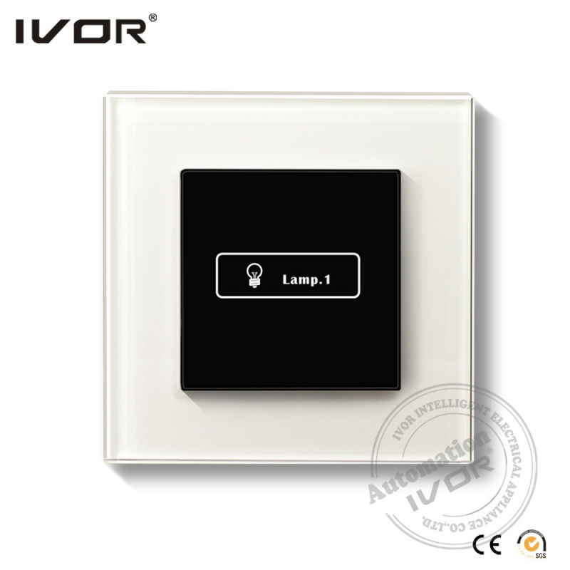 1 Gang Lighting Switch Touch Panel Glass Outline Frame (HR1000-GL-L1)