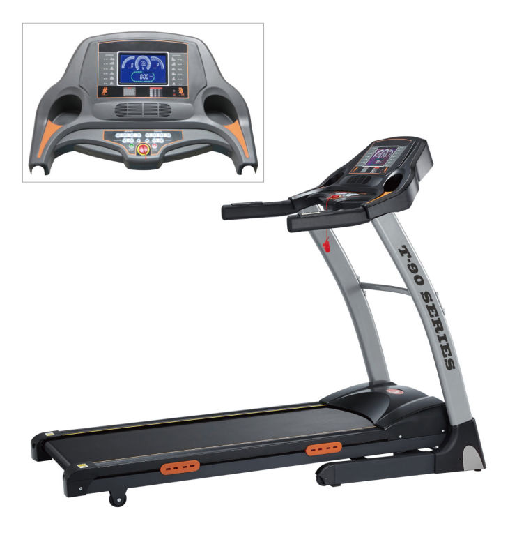 Home Electric Treadmill Folding Motorized Treadmill Running Fitness Equipment (QH-1250)