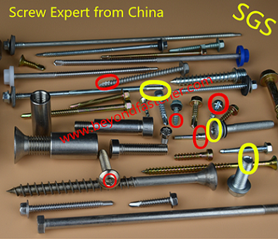 Self Drilling Screw Bolts Black Screw Ruspert Screw