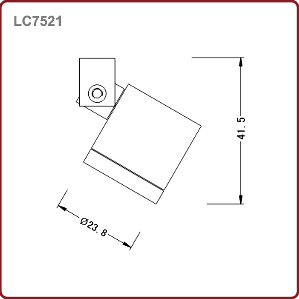 LED Spotlight 1W (LC7521)