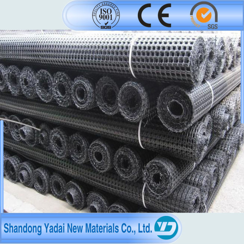 Uniaxial Geogrid PP for Building High Way or Railway for Road Construction