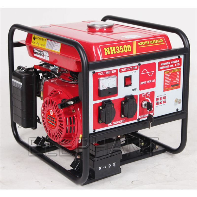 3500W Sine Wave Digital Inverter Gasoline Generator