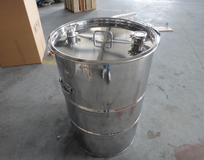 Stainless Steel Mirror Polished 10L-1000L Drum