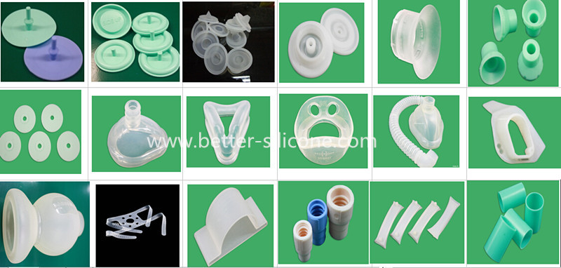 Silicone LSR Medical Breathing Device / Parts