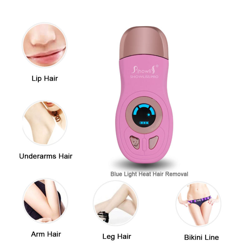 New Showliss Fashion Home Use Beauty Product Professional Electric Laser Hair Removal Machine Women Hair Removal Epilator