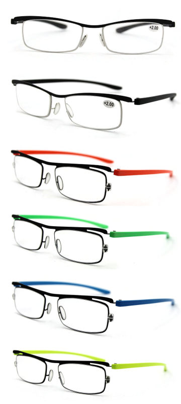 Newest Design Fashion Stainless Steel Reading Glasses