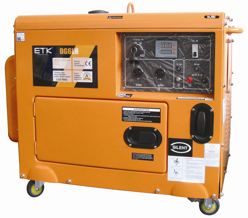 CE and ISO9001 Approved Diesel Generator (2/3/5KW)