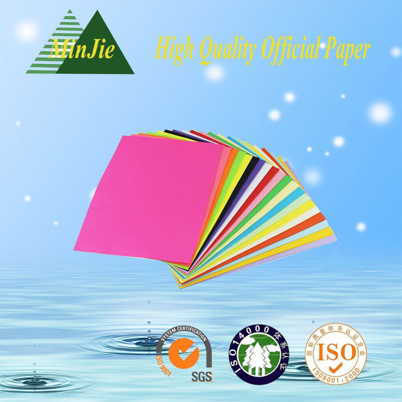 Best Quality A4 Color Copy Paper for Office 80GSM with Competitive Price