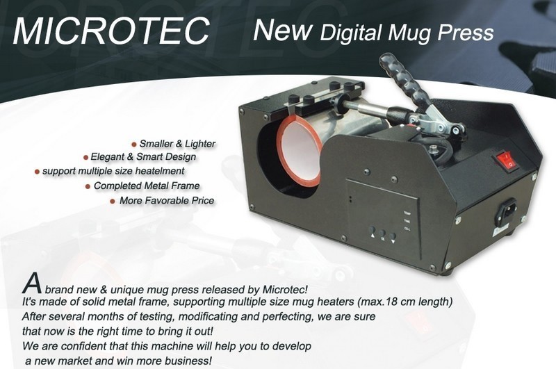 Factory Priced Digital Mug Press for 6oz, 9oz etc Mug MP-60A, Ce Approved