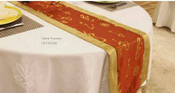 Hand-Made Webbing Table Runner Decorative Table Flag