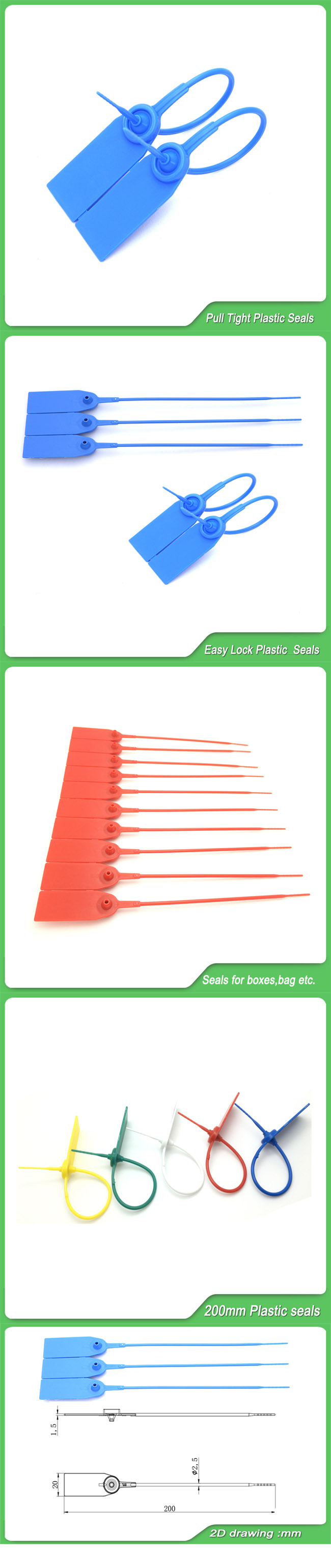 Plastic Safety Seal (JY200)