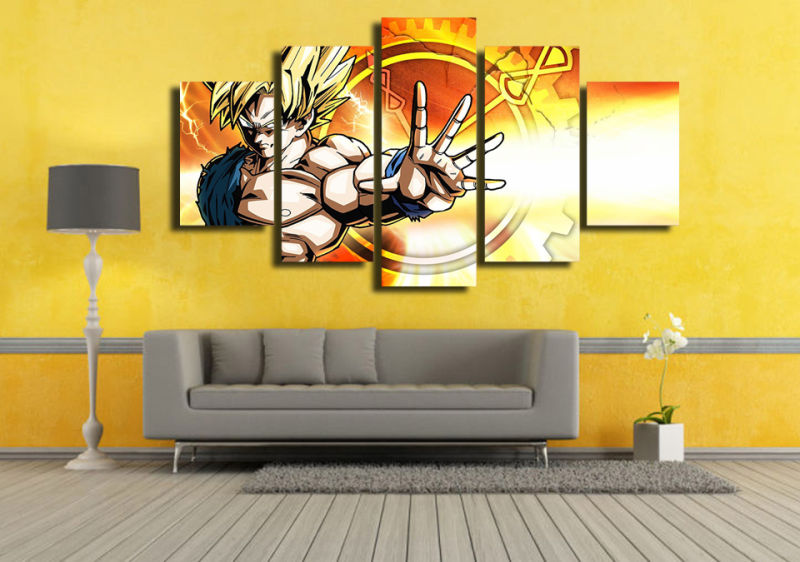 HD Printed Dragon Ball Z Painting Canvas Print Room Decor Print Poster Picture Canvas Mc-049