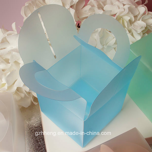 Transparent Clear Fashion Folding PVC gift box (plastic cosmetic bag)