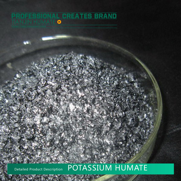 98% Super Potassium Humate Shiny Flake