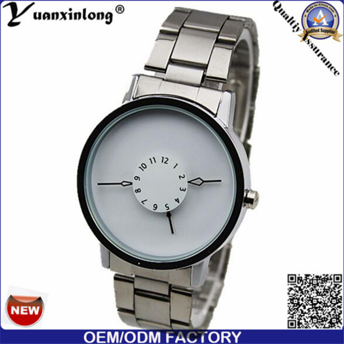 Yxl-359 Super Quality Luxury Paidu Brand Stainless Steel Watch Black Dial Simple Design Sport Mens Watches