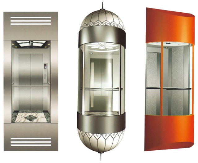 Group Control Panoramic Elevator Observation Lift with Sightseeing Glass