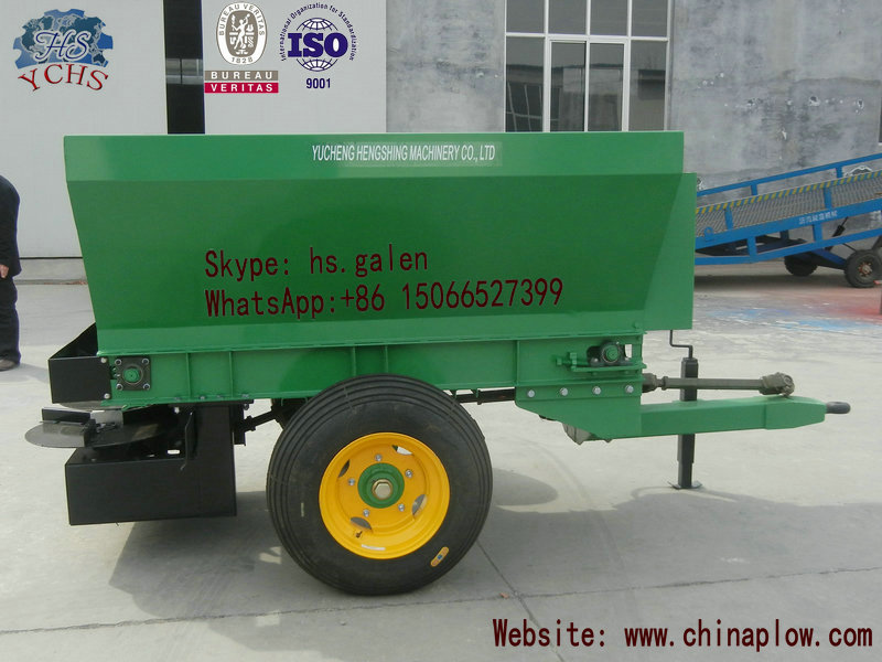 Agricultural Lawn Fertilizer Spreader with Compact Structure