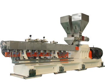 Tsh-75 Compounding Parallel Double Screw Plastic Extruder